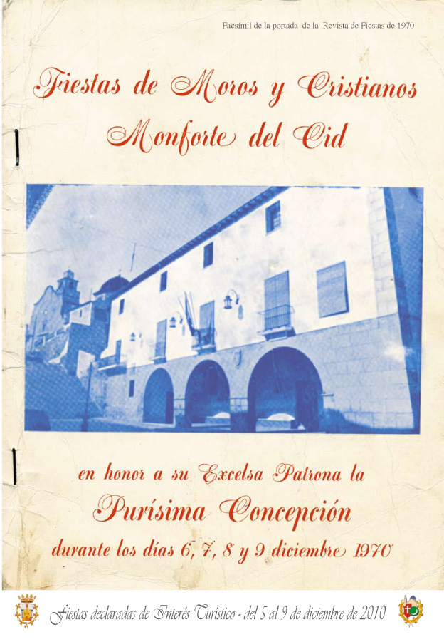 Fiestas patronales y de Moros y Cristianos en honor de la Purísima  